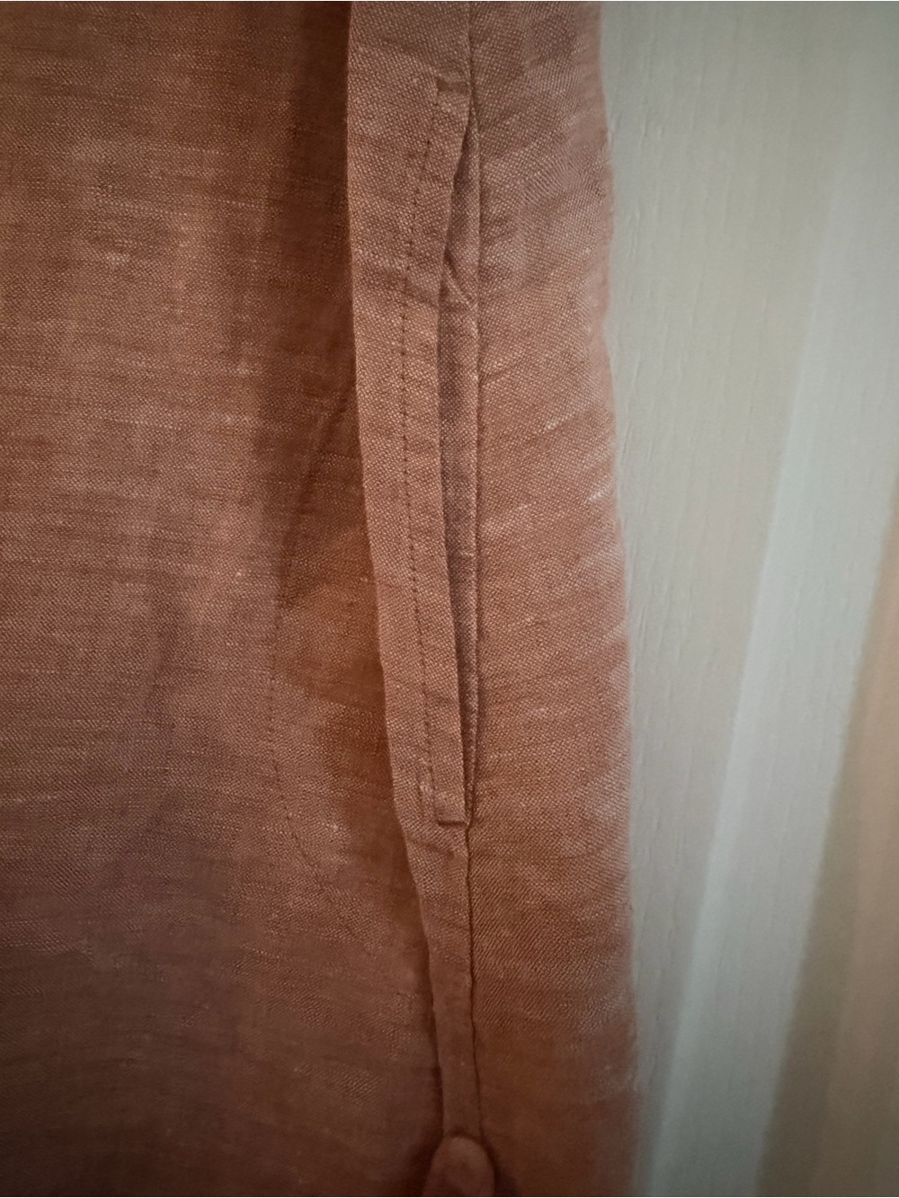 J. Jill Linen Piece in Warm Terracotta - Picture 2 of 7